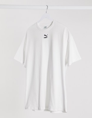 asos white t shirt dress