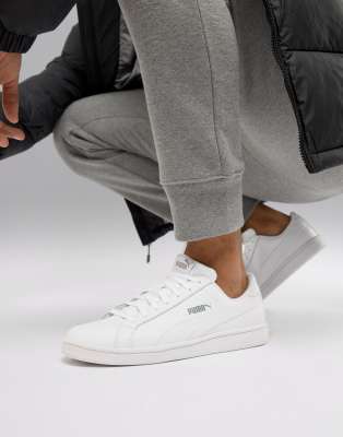 Puma - Smash - Sneakers bianche | ASOS