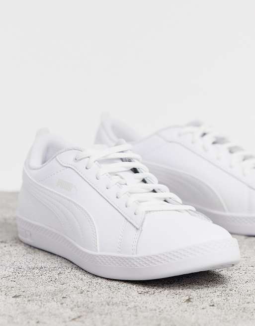 Puma smash V2 Basket Blanc ASOS