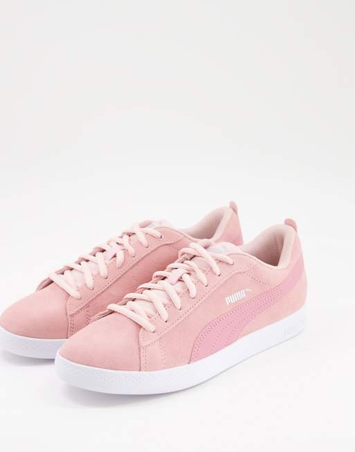 PUMA – Smash V2 SD – Różowe buty sportowe