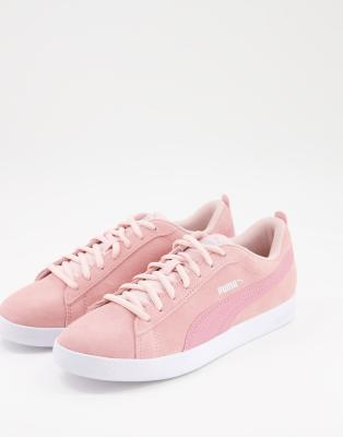 PUMA - Smash V2 SD - Sneakers i lyserød