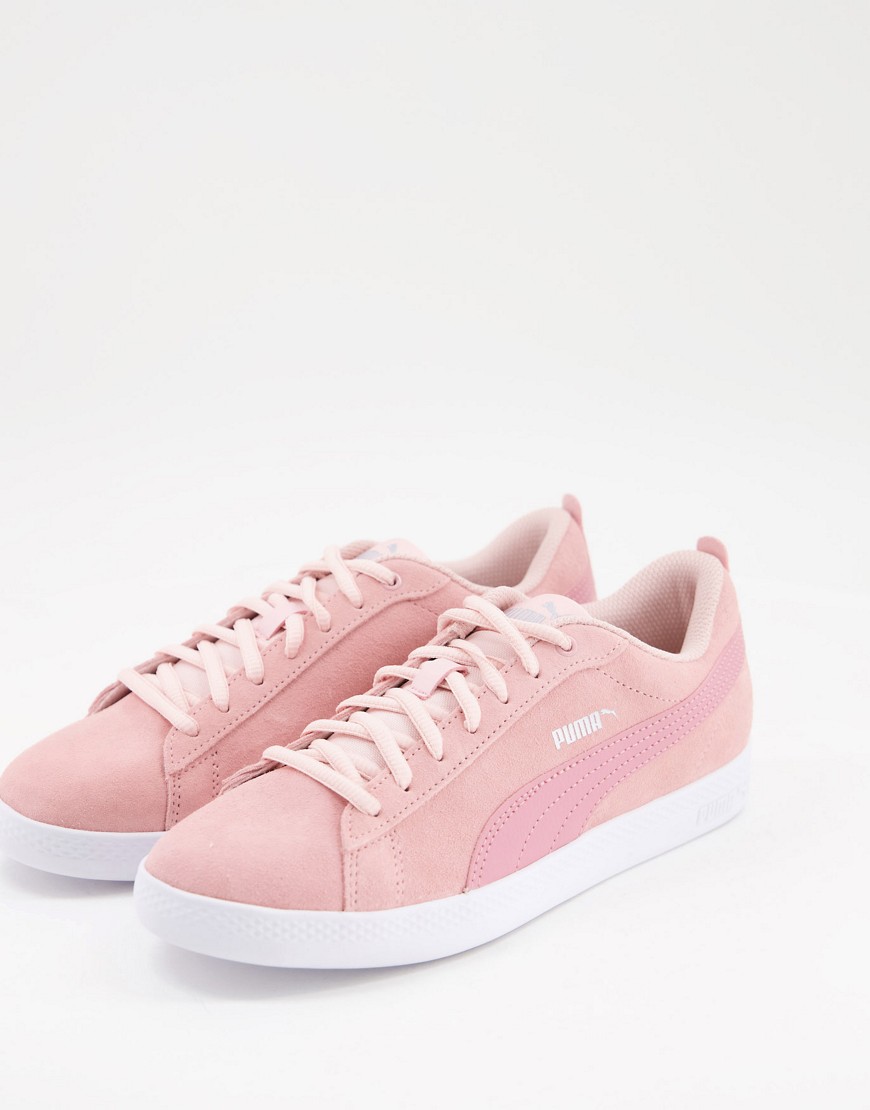 Puma Smash V2 SD trainers in pink