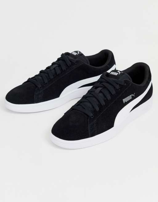 Puma men's clearance smash suede shoe