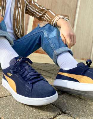 puma smash v2 navy blue