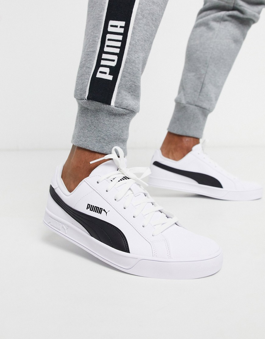 Puma - Smash Vulc - Sneakers bianche-Bianco