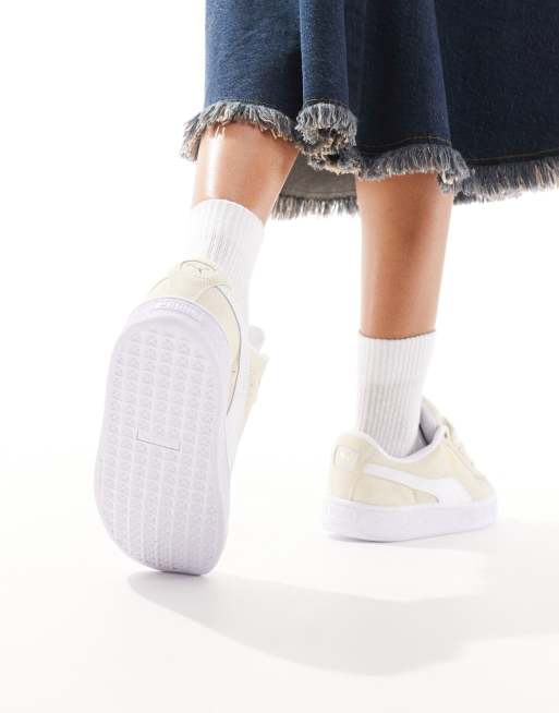 Puma Sneakers in camoscio bianco sporco XL ASOS