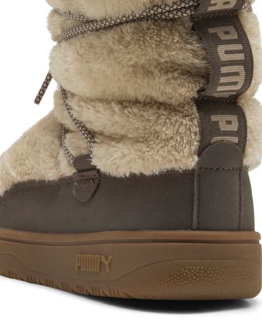 Puma Snowbae suede boots women in birch-matte bronze, 2 of 6