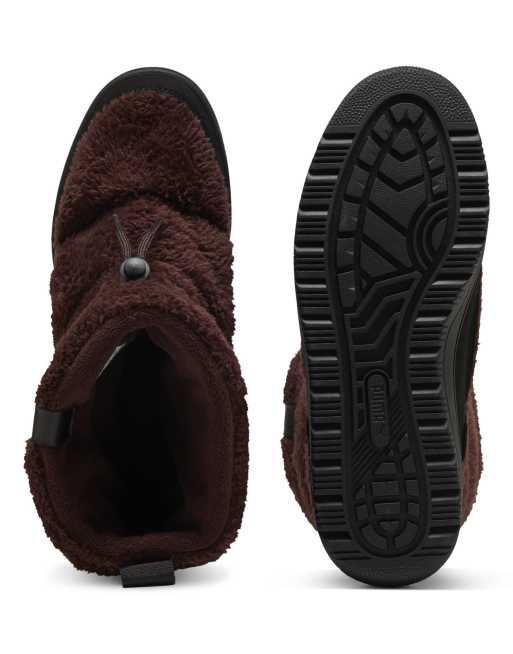 Puma Snowbae suede boots women in chocolate fondue-puma black, 4 of 6