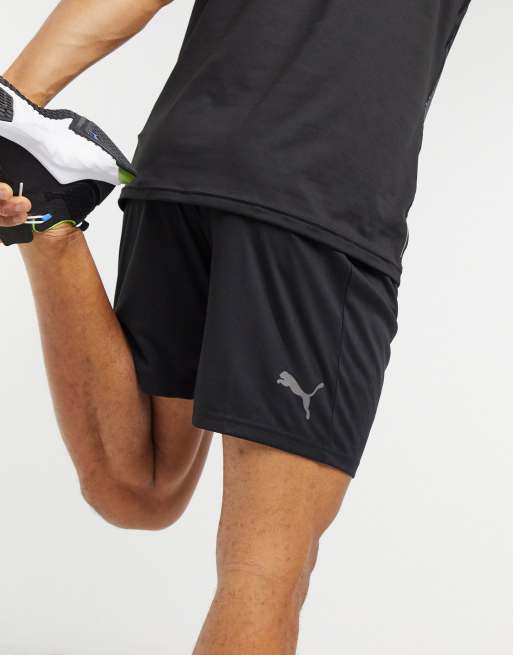 Black puma soccer store shorts