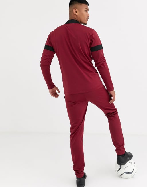 Puma burgundy sale tracksuit