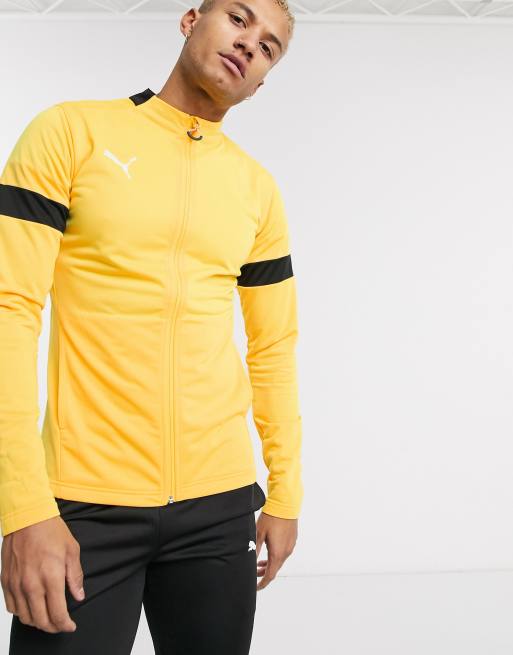 Yellow puma tracksuit sale