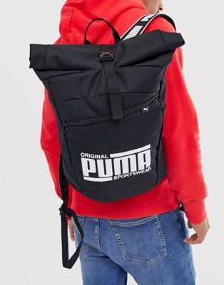 Puma Sole backpack in black | ASOS