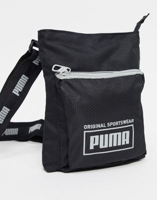 Puma Sole Flight Bag in Black | ASOS