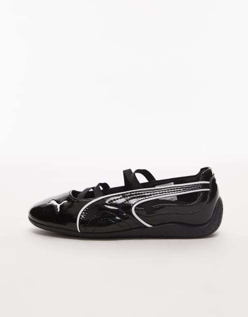 PUMA - Speedcat - Ballerina's in glanzend zwart, 5 van 5