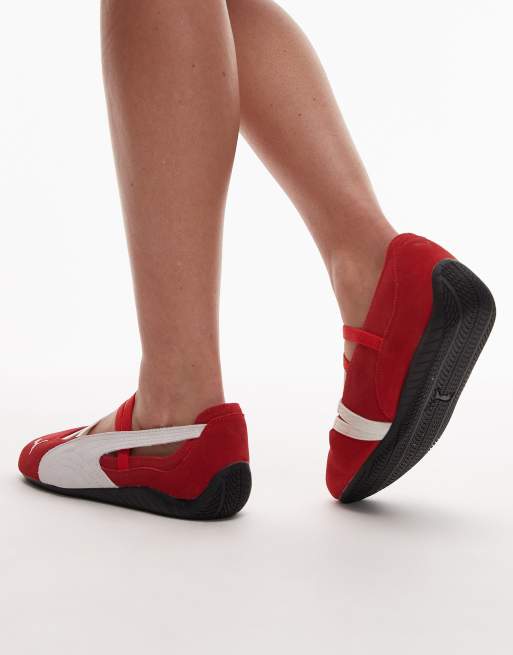 PUMA – Speedcat – Ballerinas in Rot, 4 von 5