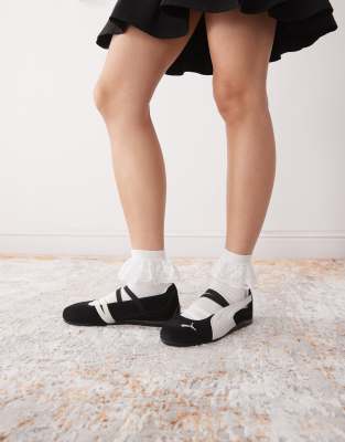 PUMA - Speedcat - Ballerinas in Schwarz und Weiß