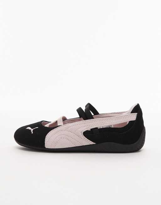 PUMA - Speedcat - Ballerine nere e rosa, 2 di 5