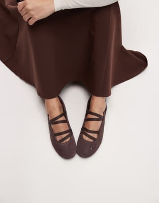 PUMA - Speedcat - Ballerines à motif python - Marron chocolat-Brown