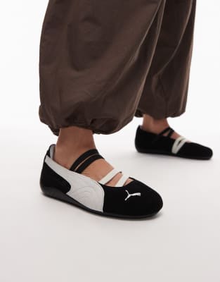 Puma Speedcat Ballet Flats In Black