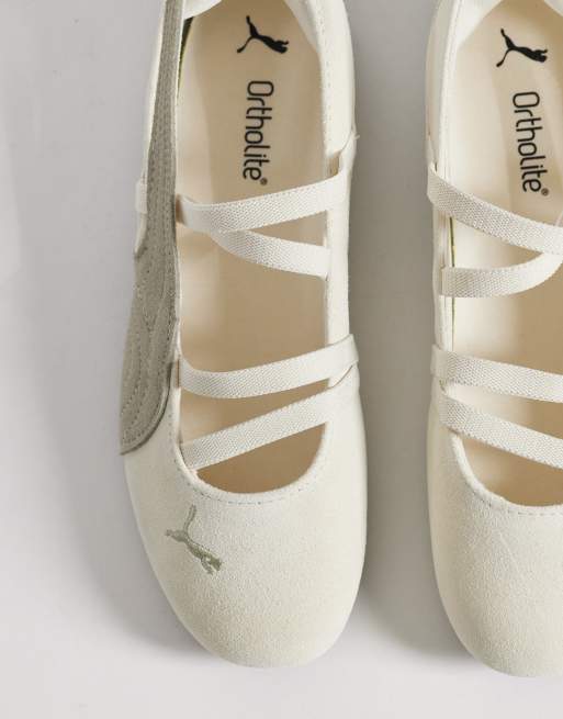 PUMA Speedcat Ballet flats in ivory, 3 of 5