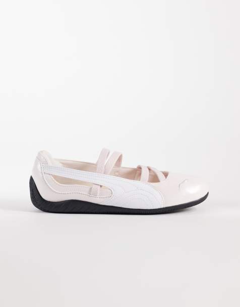 Puma Speedcat ballet flats in metallic pink - view 1