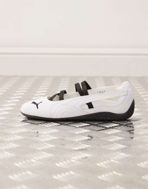 PUMA Speedcat ballet flats in white