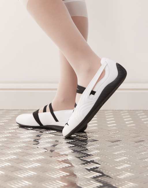PUMA Speedcat ballet flats in white