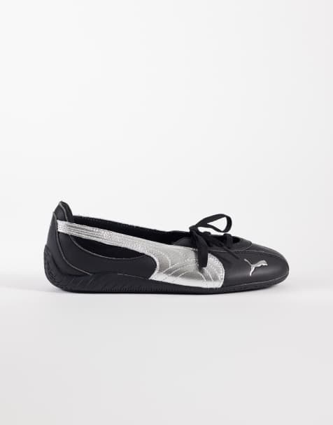 PUMA - Speedcat - Ballet Nova - Platte schoenen in metallic zwart - view 1