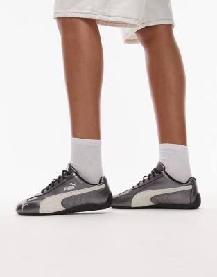 PUMA - Speedcat - Baskets unisexes - Noir métallisé