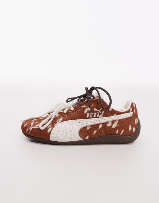 PUMA – Speedcat – Doelette – Rådjursmönstrade sneakers i läder, exklusivt hos ASOS, 2 av 6
