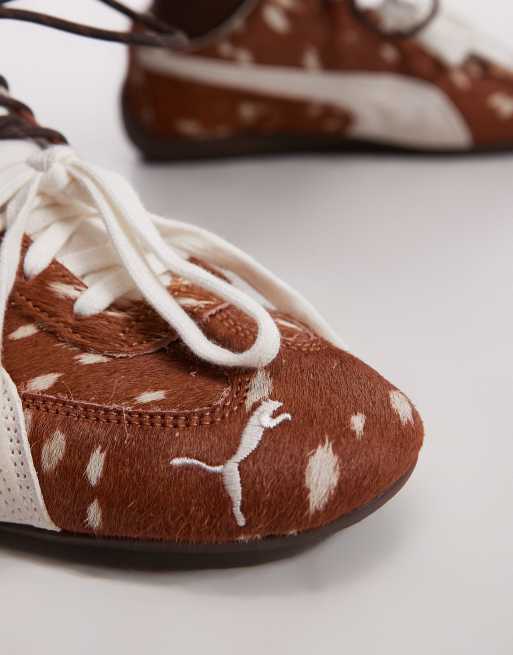 PUMA – Speedcat – Doelette – Rådjursmönstrade sneakers i läder, exklusivt hos ASOS, 5 av 6