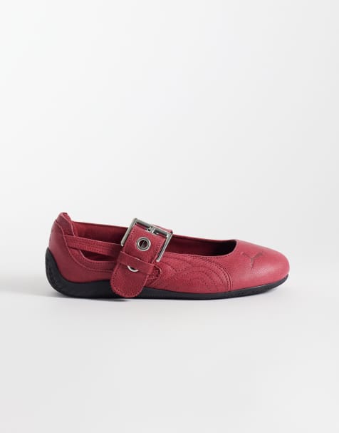 Puma Speedcat Dress-up Ballerinas in Burgunderrot - view 1