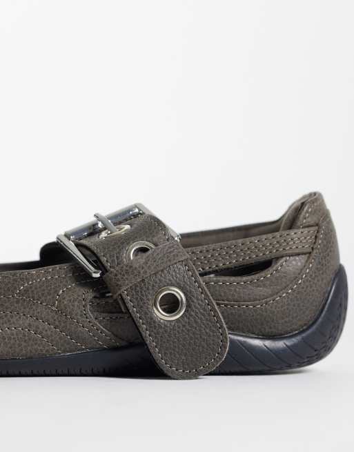 Puma Speedcat Dress-up ballet flats in taupe, 3 of 5