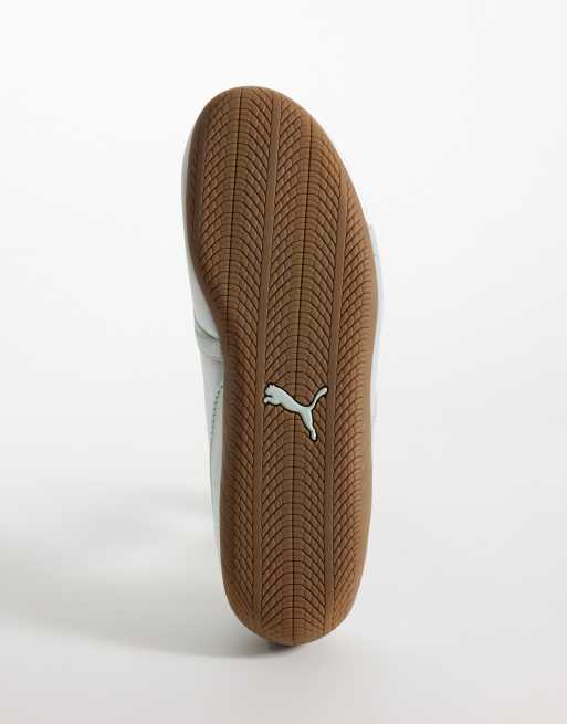 Puma Speedcat Etoile Ballet flats with lace detail in light green, 4 of 5
