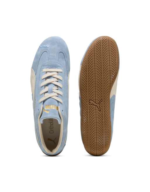 Puma Speedcat faded sneakers in blue in haute tropic-alpine snow, 2 of 4