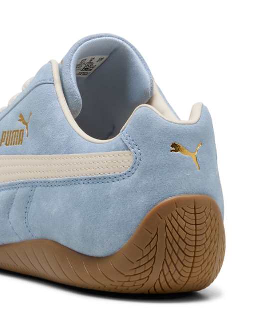Puma Speedcat faded sneakers in blue in haute tropic-alpine snow, 3 of 4