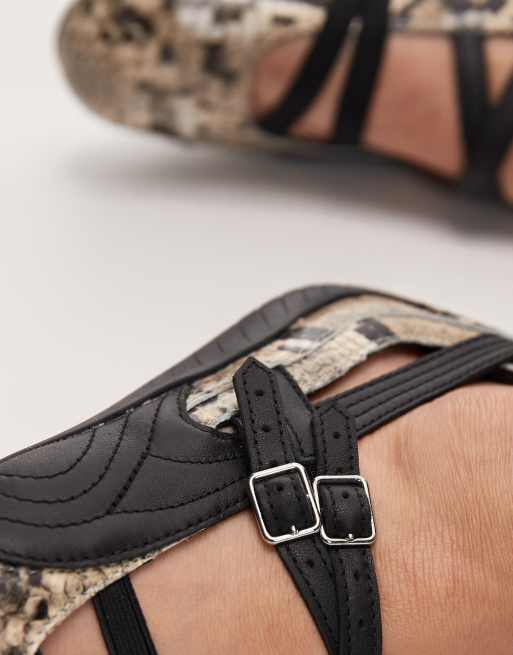 PUMA – Speedcat – Flache Ballerinas mit Schlangenhautmuster, 5 von 5