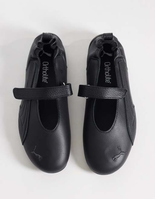 PUMA - Speedcat Fleur - Ballerines en cuir - Noir, 2 de 5