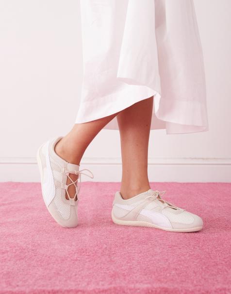 PUMA – Speedcat GO – Beżowe buty sportowe Mary Jane - view 1