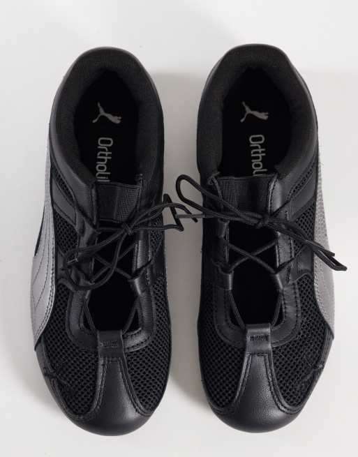PUMA – Speedcat GO – Czarne metaliczne buty sportowe Mary Jane, 3 z 5