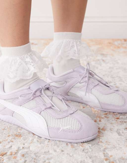 PUMA Speedcat GO mary jane shoes in lilac, 4 of 5