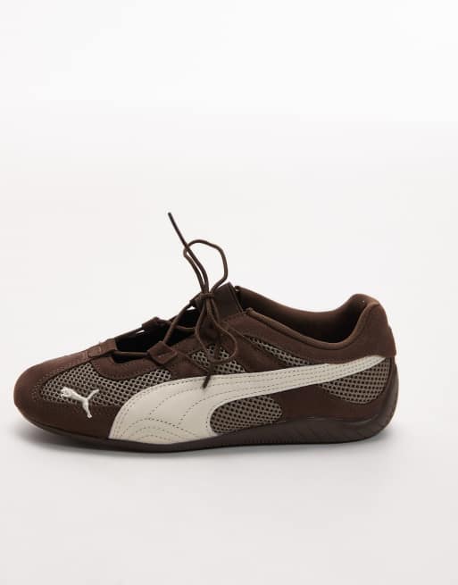 PUMA - Speedcat GO - Mary Jane sneakers in chocoladebruin, 2 van 5