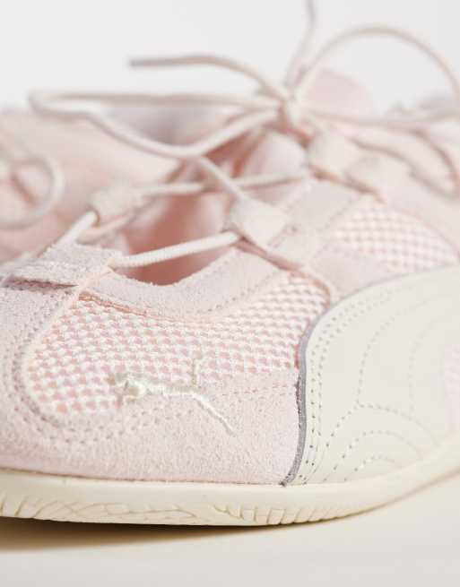 PUMA Speedcat GO mary jane sneakers in light pink, 4 of 5