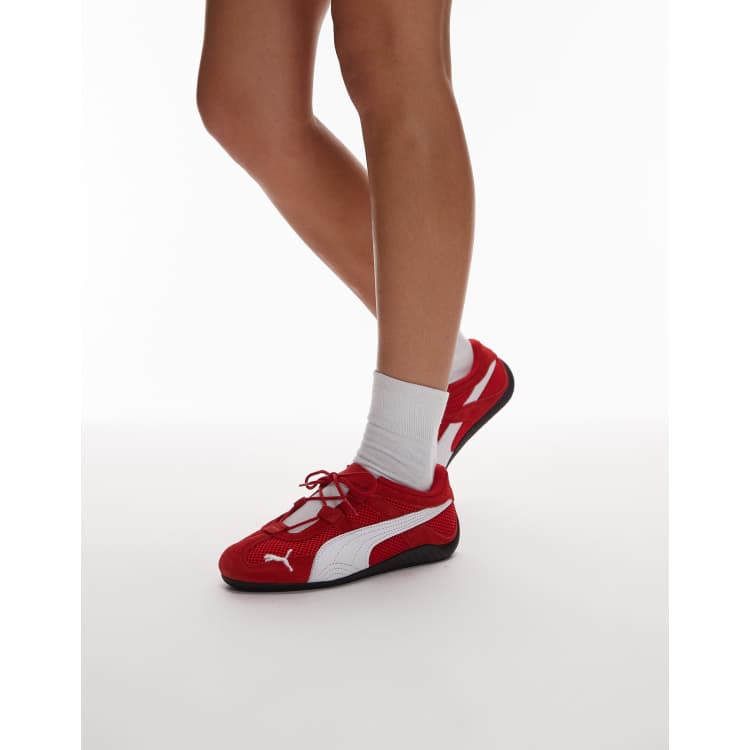 PUMA Speedcat GO mary janes in red | ASOS