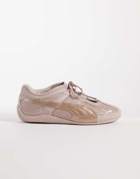 PUMA – Speedcat GO – Rosametalliska sneakers i Mary Jane-stil - view 1