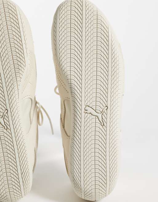 PUMA Speedcat Go sheer sneakers in beige, 5 of 5