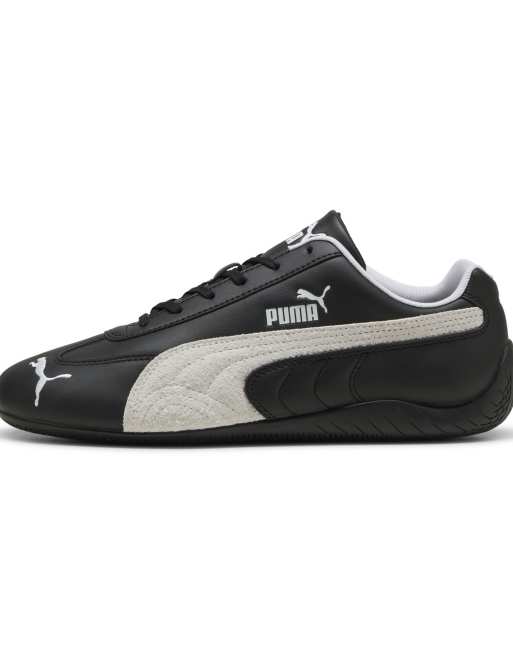 Puma Speedcat leather sneakers in puma black-puma white
