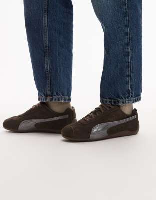PUMA - Speedcat Lux - Baskets - Marron et argenté métallisé | ASOS