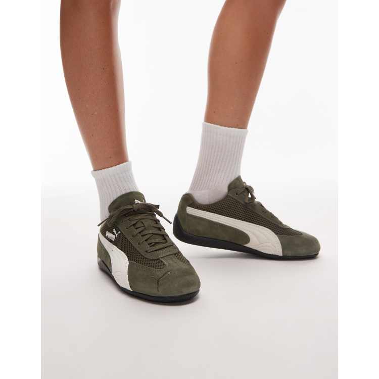 25SS新作★カラー【PUMA】SPEEDCAT MESH★男女兼用★カーキ Speedcat Mesh Unisex | PUMA