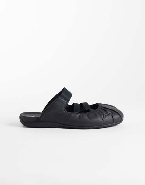 PUMA Speedcat Mule ballet flats in black - view 1